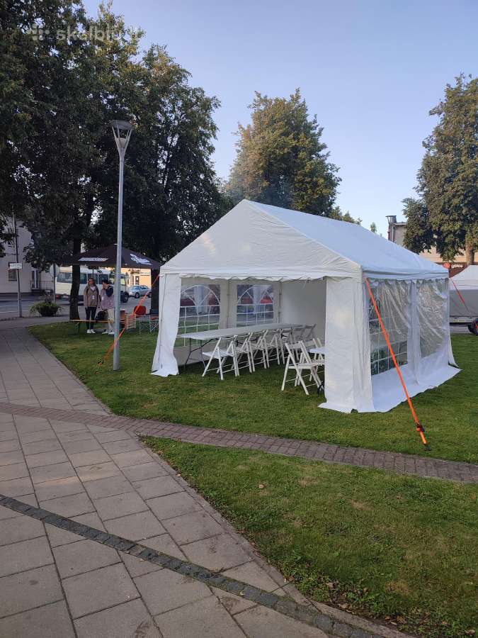 Palapinių-paviljonų bei kubilų nuoma - nuotraukos Nr. 6