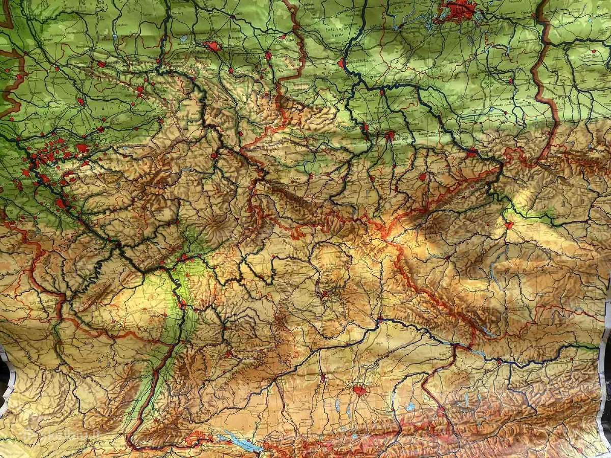 Vokietijos žemėlapis - nuotraukos Nr. 2