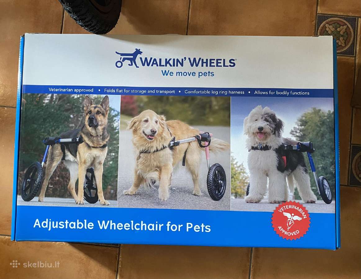 Walkin Wheels JAV pagalbinis vežimėlis šunims - nuotraukos Nr. 2