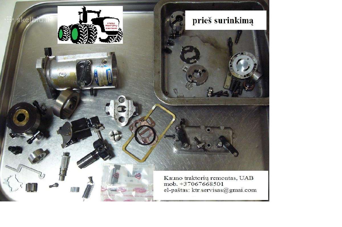 A+ Massey Ferguson kuro siurblys Lucas 3248f441 - nuotraukos Nr. 18