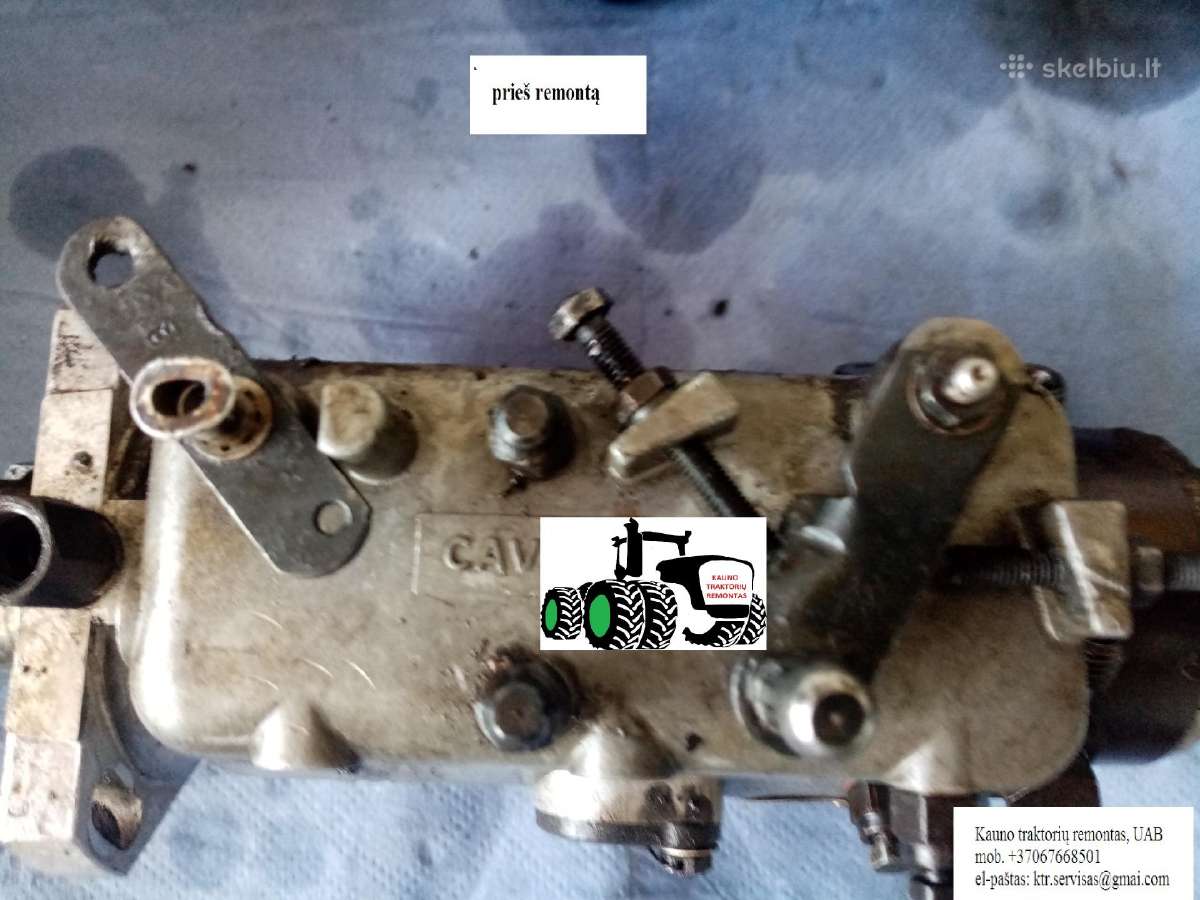 A+ Massey Ferguson kuro siurblys Lucas 3248f441 - nuotraukos Nr. 29
