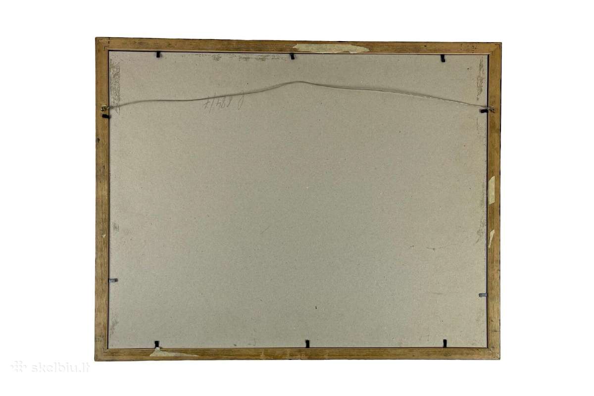 Paveikslas popierius akvarelė 57x45 cm - nuotraukos Nr. 4