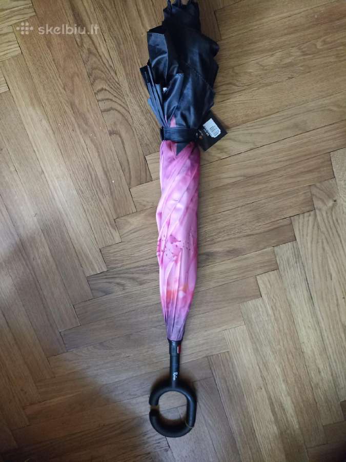 Reversinis dvigubo audinio skėtis
