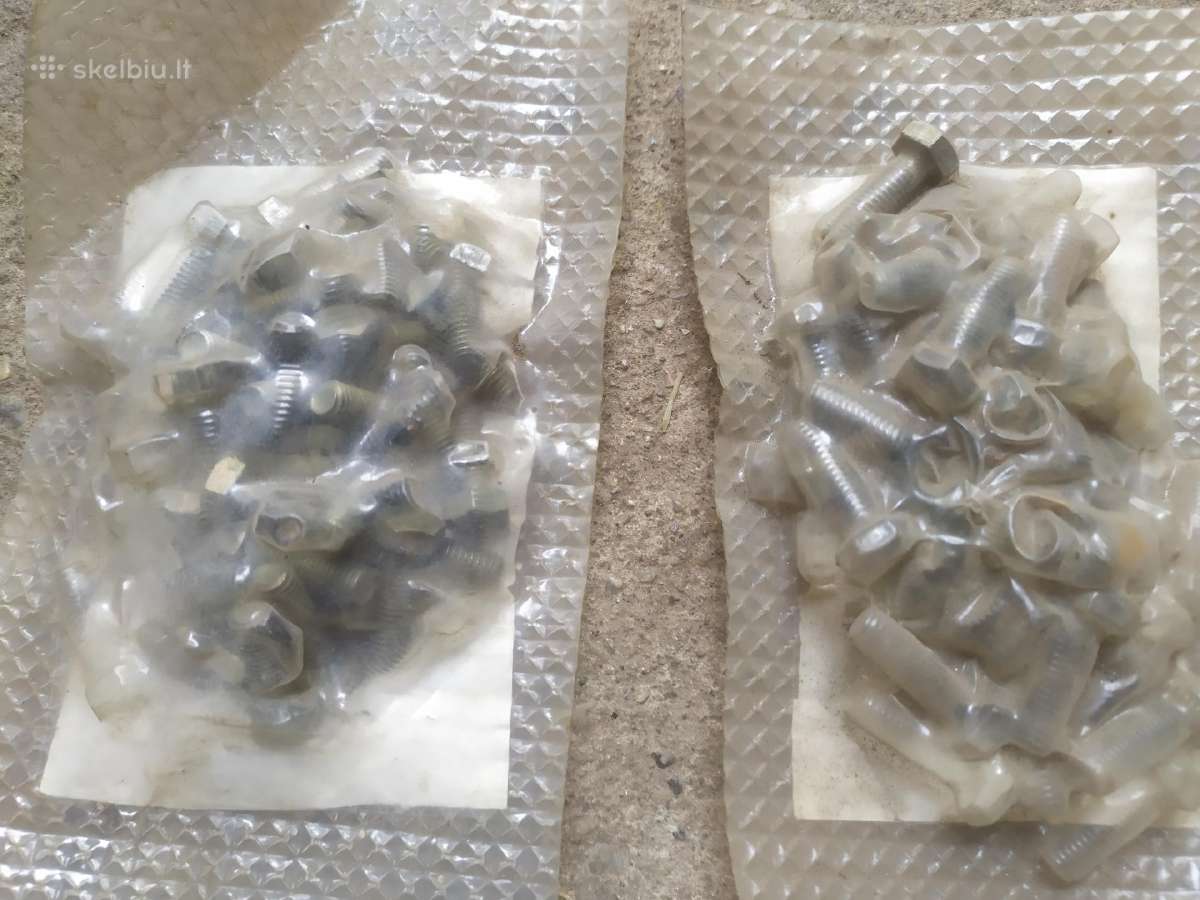2 pakuotės varžtų