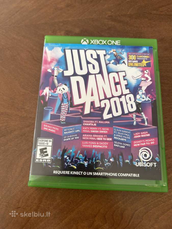 Parduodu xbox žaidyma Just Dance 2018 - Skelbiu.lt