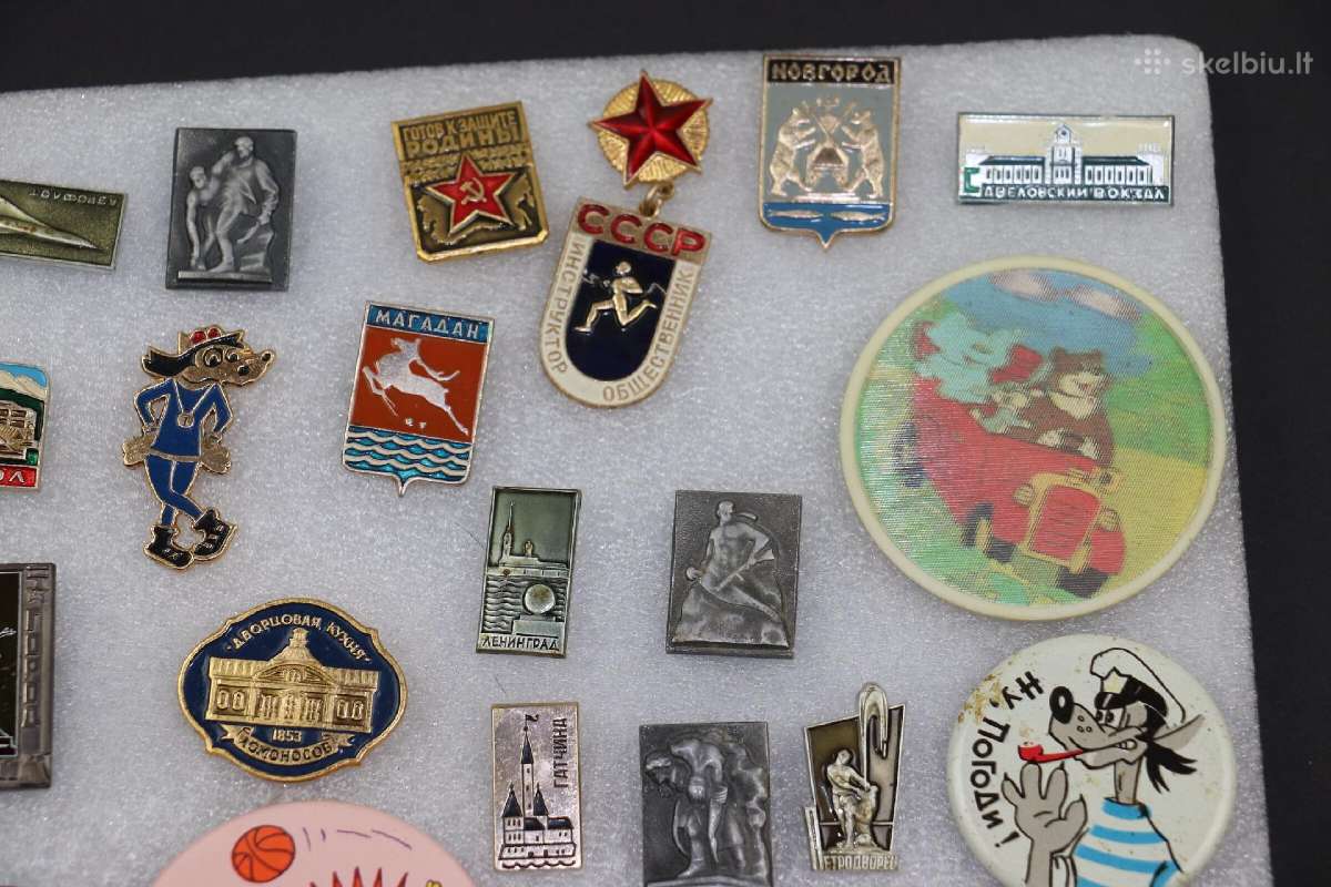 Įvairus ženkliukai CcCCCP - nuotraukos Nr. 6