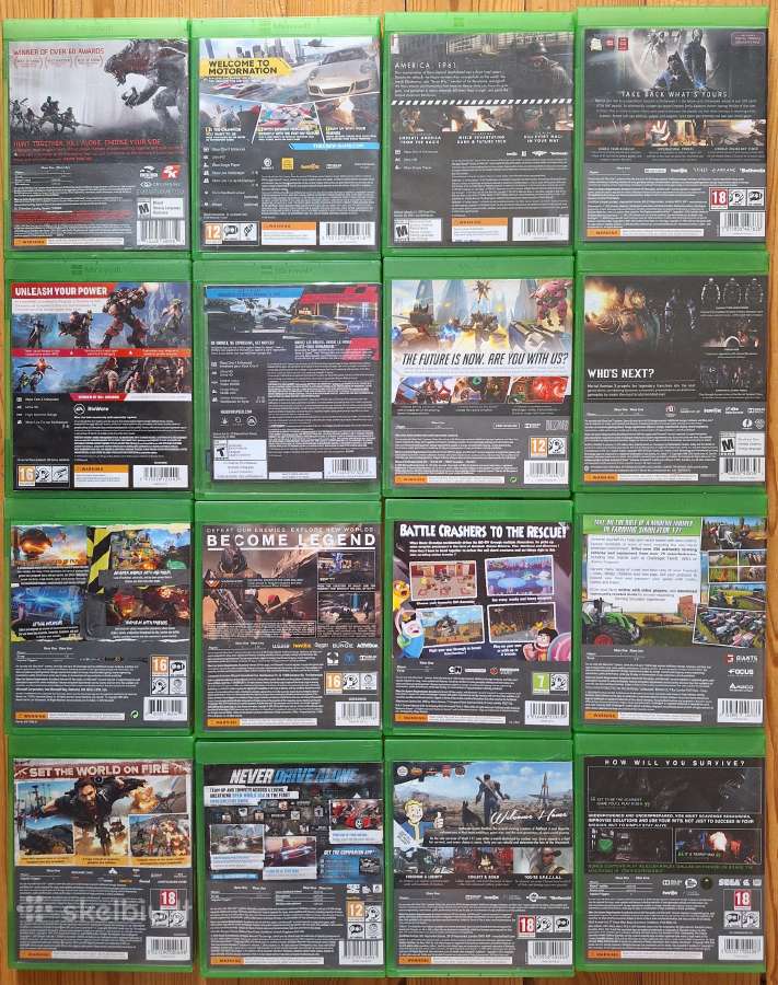 Xbox One Game (15 disks) - nuotraukos Nr. 2