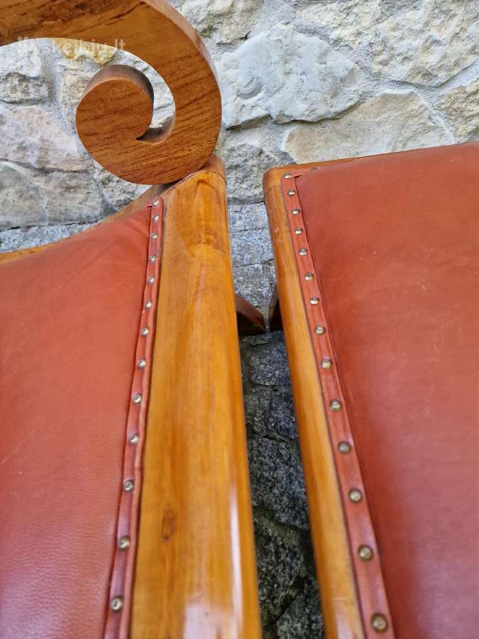 Vintažinis mid century fotelis su pakoju - nuotraukos Nr. 27
