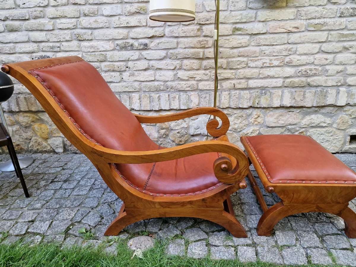 Vintažinis mid century fotelis su pakoju - nuotraukos Nr. 33