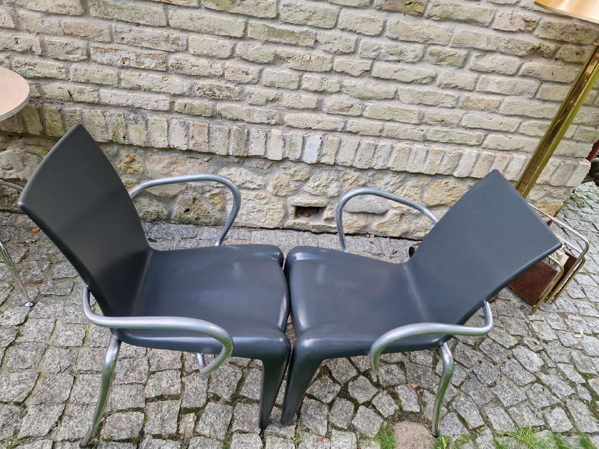 Vintažiniai mid century autoriniai Vitra foteliai - nuotraukos Nr. 3