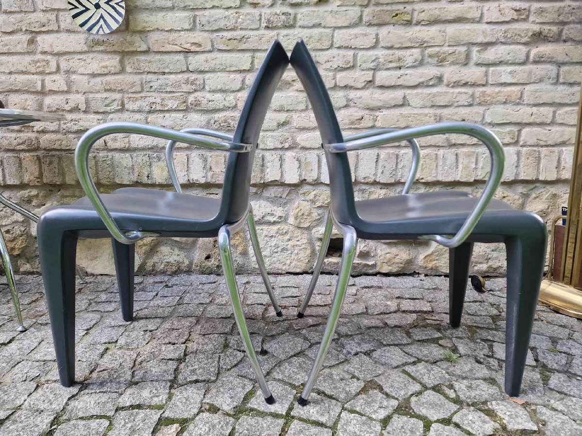 Vintažiniai mid century autoriniai Vitra foteliai