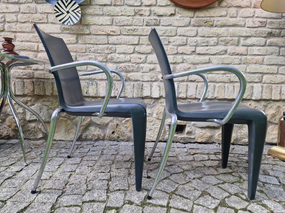 Vintažiniai mid century autoriniai Vitra foteliai - nuotraukos Nr. 10