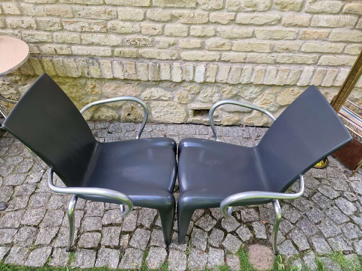 Vintažiniai mid century autoriniai Vitra foteliai - nuotraukos Nr. 21