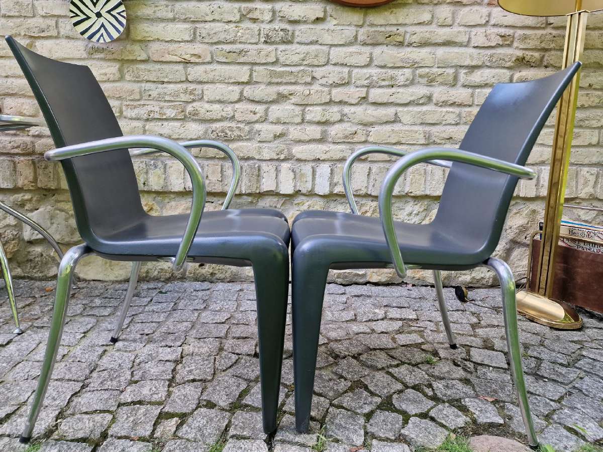 Vintažiniai mid century autoriniai Vitra foteliai - nuotraukos Nr. 22