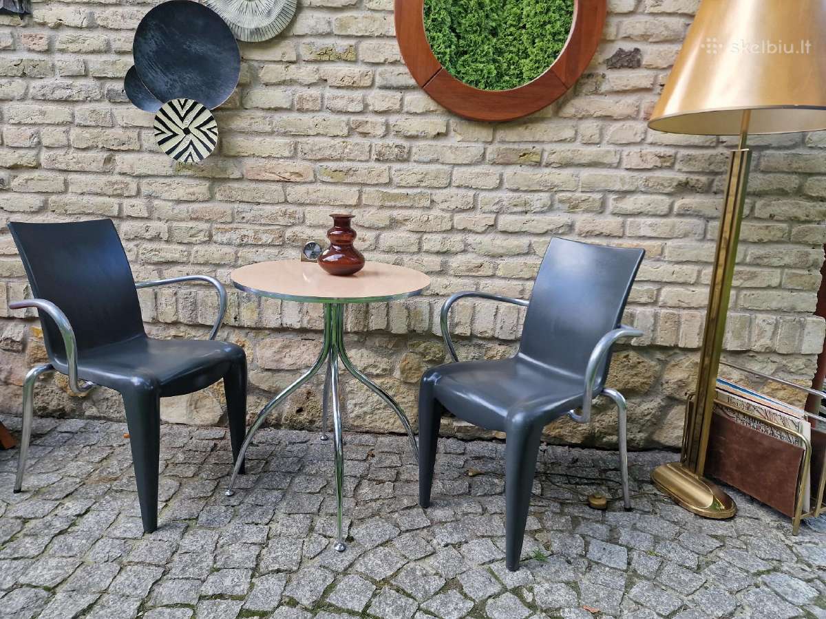 Vintažiniai mid century autoriniai Vitra foteliai - nuotraukos Nr. 29