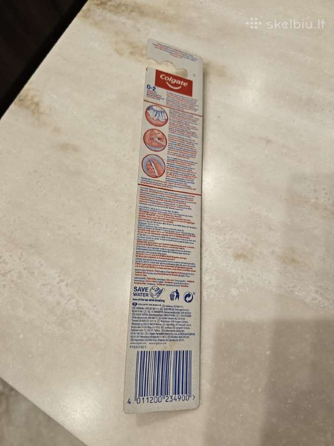 Colgate dantų šepetėlis extra soft 0-2years - nuotraukos Nr. 2