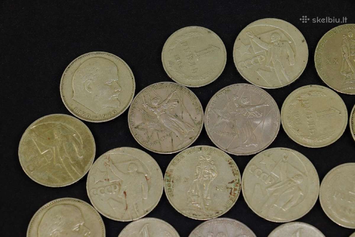 Rubliai CcCCCP. Už visus kaina 50 eurų - nuotraukos Nr. 2