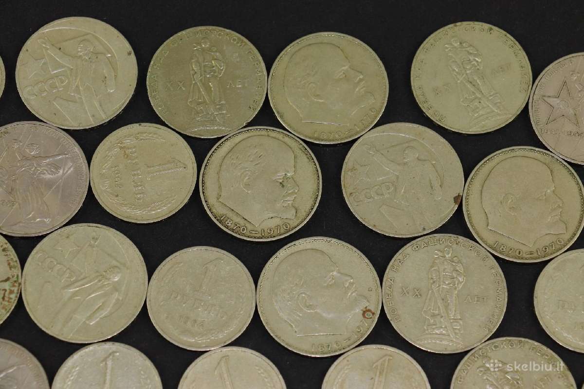 Rubliai CcCCCP. Už visus kaina 50 eurų - nuotraukos Nr. 3