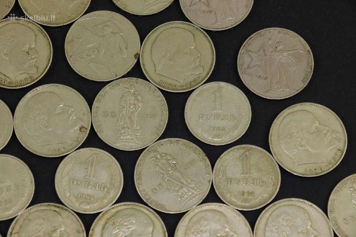 Rubliai CcCCCP. Už visus kaina 50 eurų - nuotraukos Nr. 4