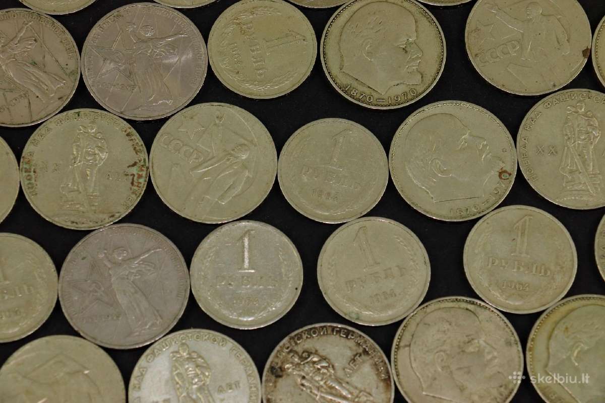Rubliai CcCCCP. Už visus kaina 50 eurų - nuotraukos Nr. 5
