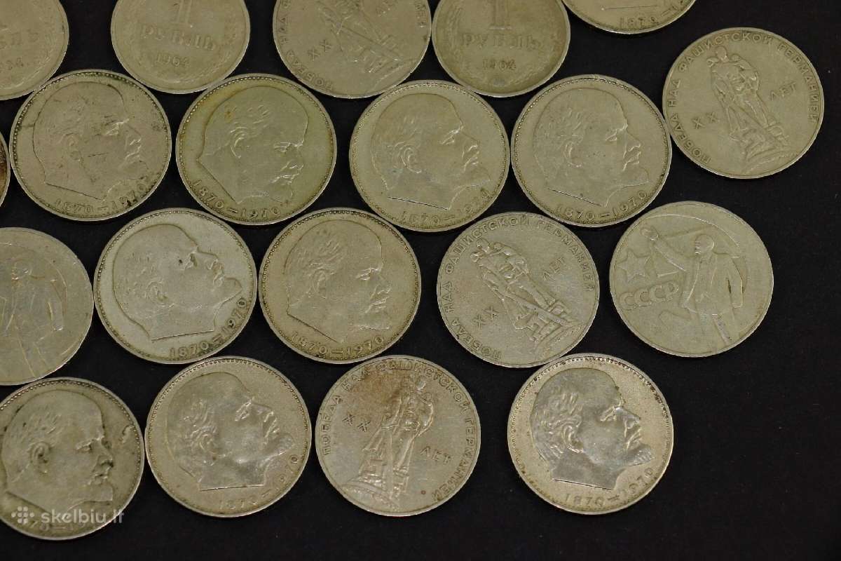 Rubliai CcCCCP. Už visus kaina 50 eurų - nuotraukos Nr. 7