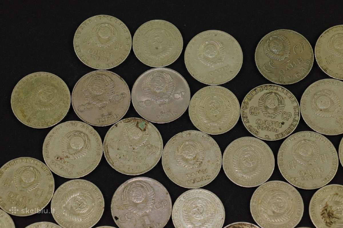 Rubliai CcCCCP. Už visus kaina 50 eurų - nuotraukos Nr. 9