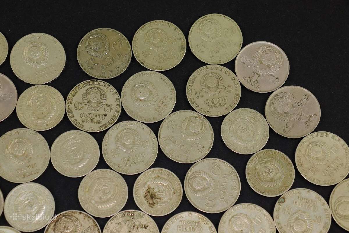 Rubliai CcCCCP. Už visus kaina 50 eurų - nuotraukos Nr. 12