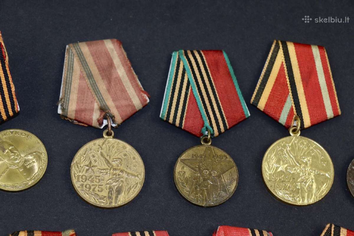 Medaliai CcCCCP. Už visus kaina 60 eurų - nuotraukos Nr. 4
