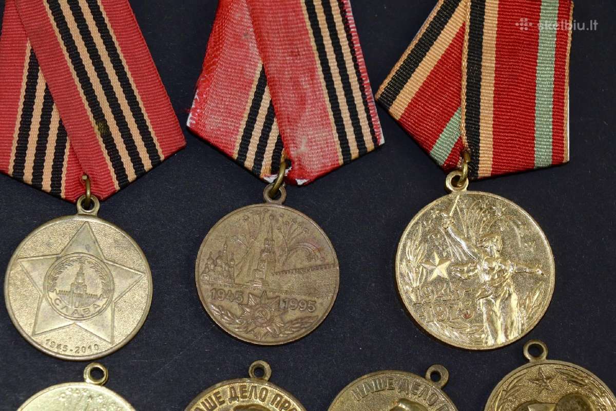 Medaliai CcCCCP. Už visus kaina 60 eurų - nuotraukos Nr. 6