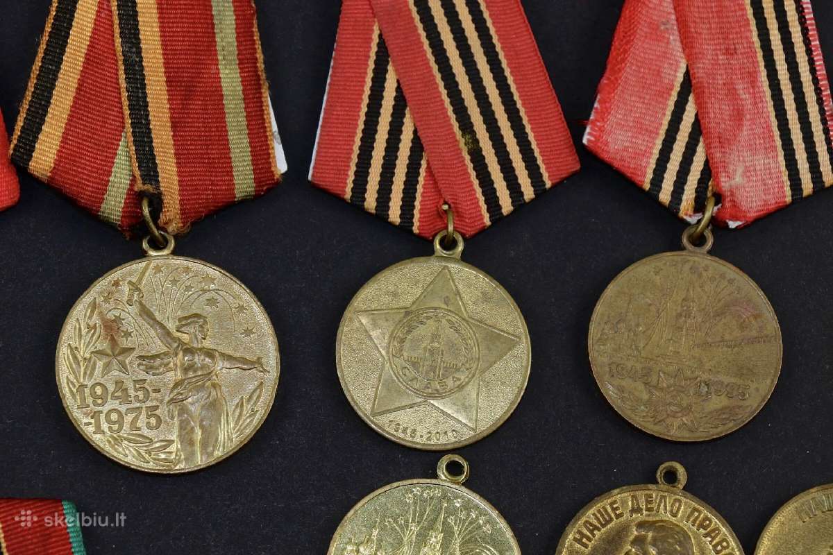 Medaliai CcCCCP. Už visus kaina 60 eurų - nuotraukos Nr. 7