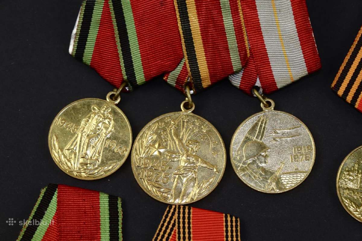 Medaliai CcCCCP. Už visus kaina 60 eurų - nuotraukos Nr. 9