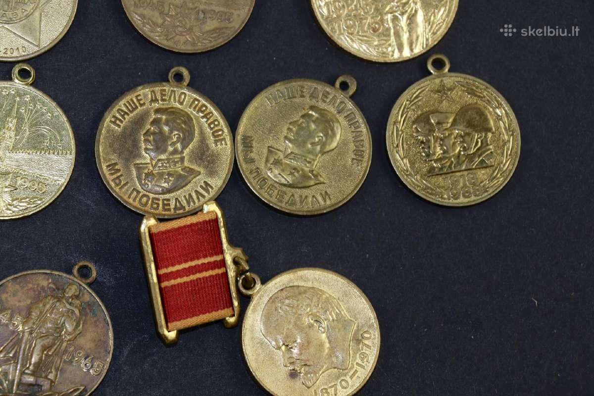 Medaliai CcCCCP. Už visus kaina 60 eurų - nuotraukos Nr. 12