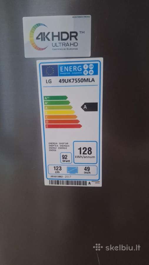LG televizorius 49" 4k (uhd) - nuotraukos Nr. 3