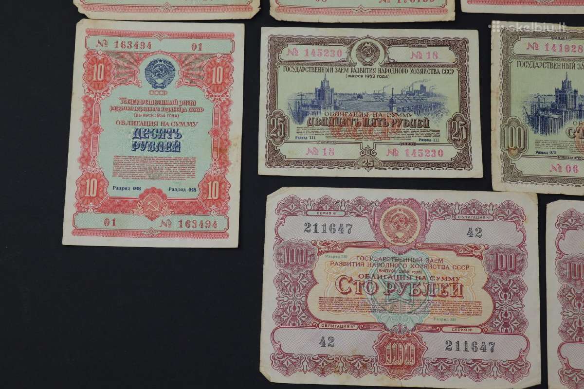 Obligacijos CcCCCP. Tik visos kartu - nuotraukos Nr. 3