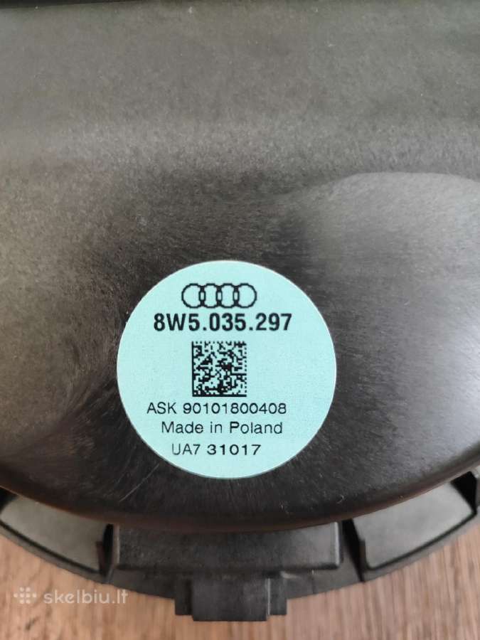 Audi A5 Aukšto Dažnio Garsiakalbis 8w5035297a - nuotraukos Nr. 3