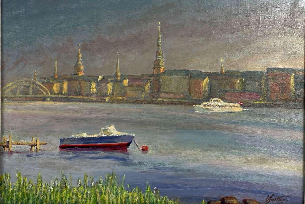 Paveikslas drobė aliejus kaina 80 eurų - nuotraukos Nr. 2