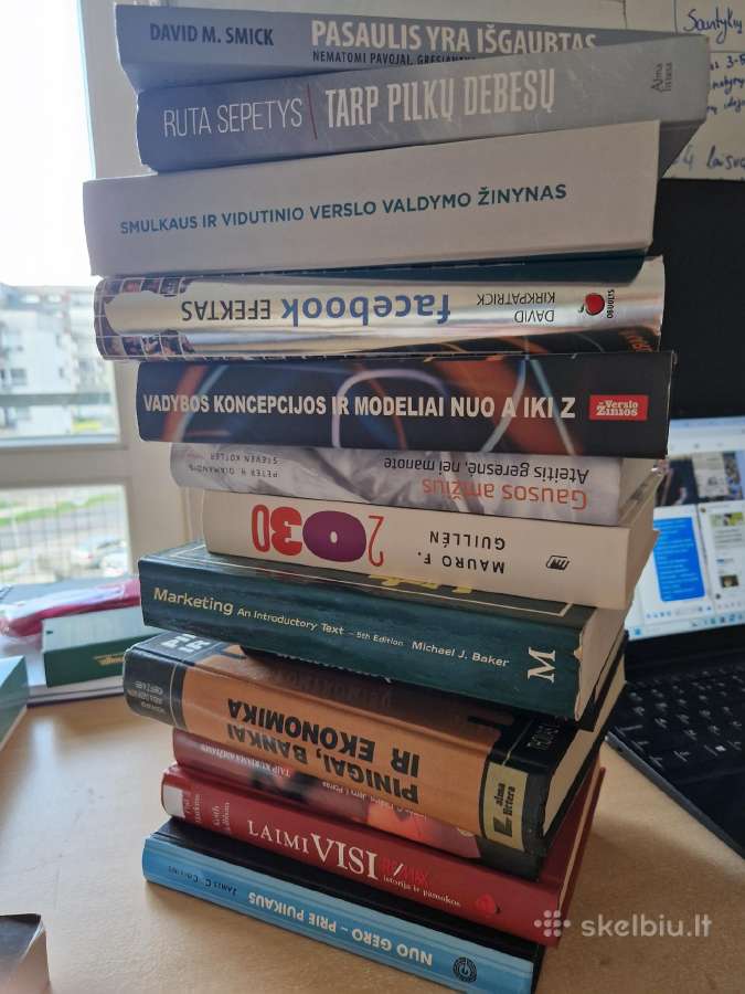 Įvairios verslo knygos - nuotraukos Nr. 2