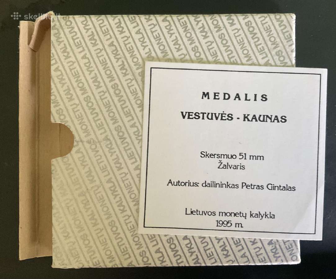 Stalo medalis_vestuvės Kaunas_petras Gintalas - nuotraukos Nr. 3