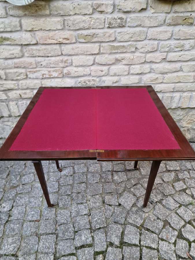 Antikvarinė raudonmedžio konsolė / stalas - nuotraukos Nr. 4