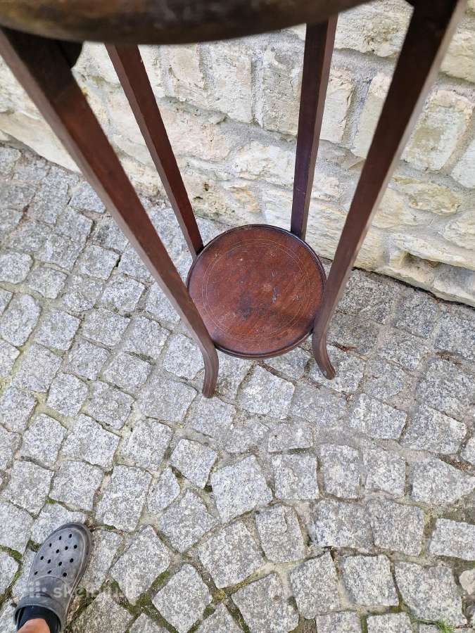 Vintažinis mid century gėlių,vazos,lempos stovas - nuotraukos Nr. 6