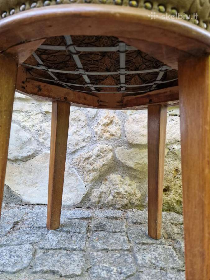 Vintažinis art deco pufas - nuotraukos Nr. 5