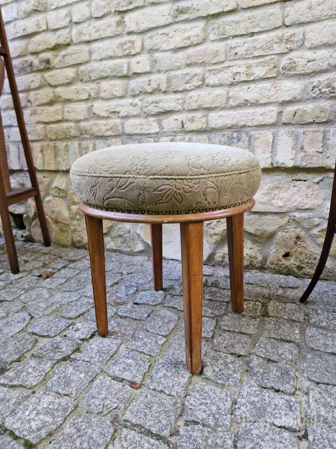 Vintažinis art deco pufas - nuotraukos Nr. 13