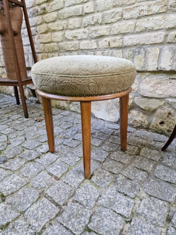 Vintažinis art deco pufas - nuotraukos Nr. 14
