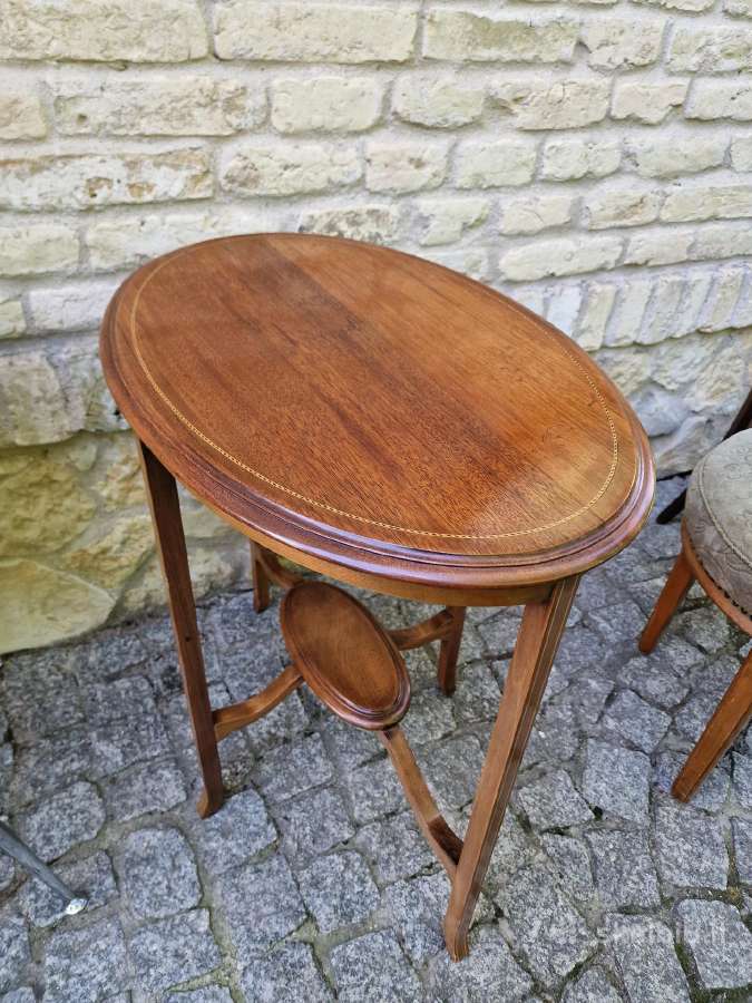Vintažinis Jugend st.(secesija) konsolinis stalas - nuotraukos Nr. 8