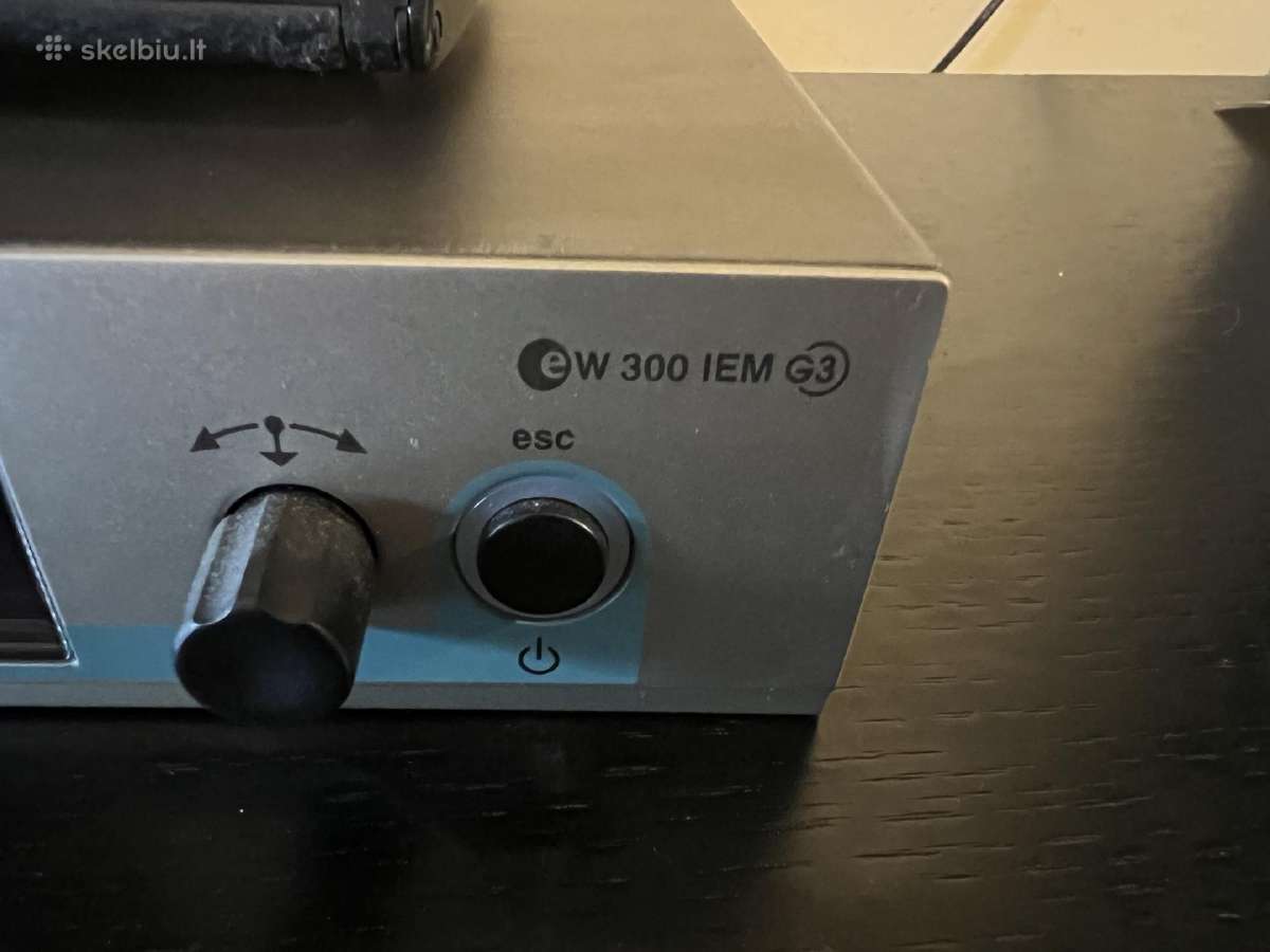 Parduodu Sennheiser Ew300 G3 In Ear sistema - nuotraukos Nr. 2