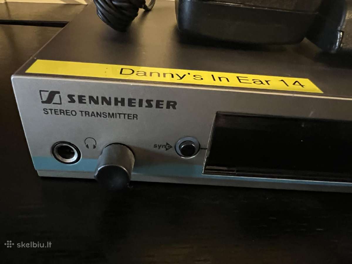 Parduodu Sennheiser Ew300 G3 In Ear sistema - nuotraukos Nr. 3