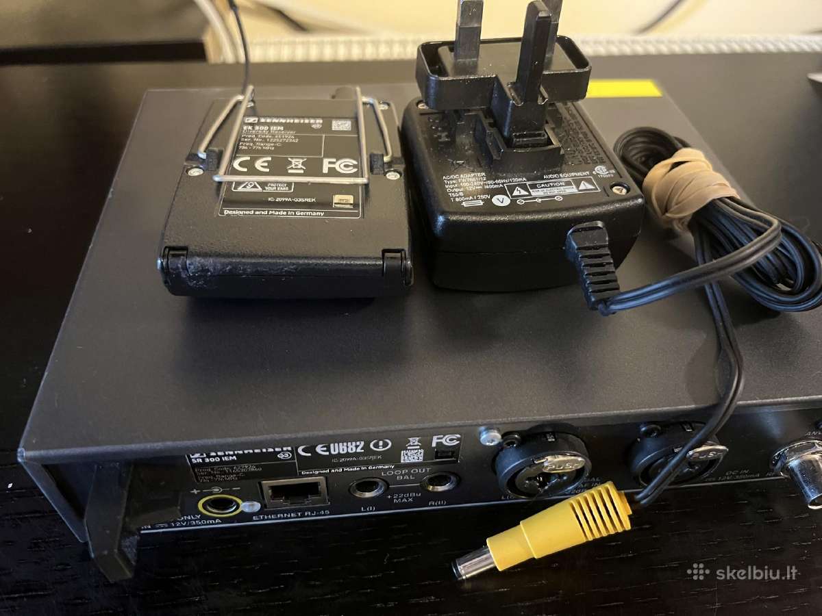 Parduodu Sennheiser Ew300 G3 In Ear sistema - nuotraukos Nr. 7