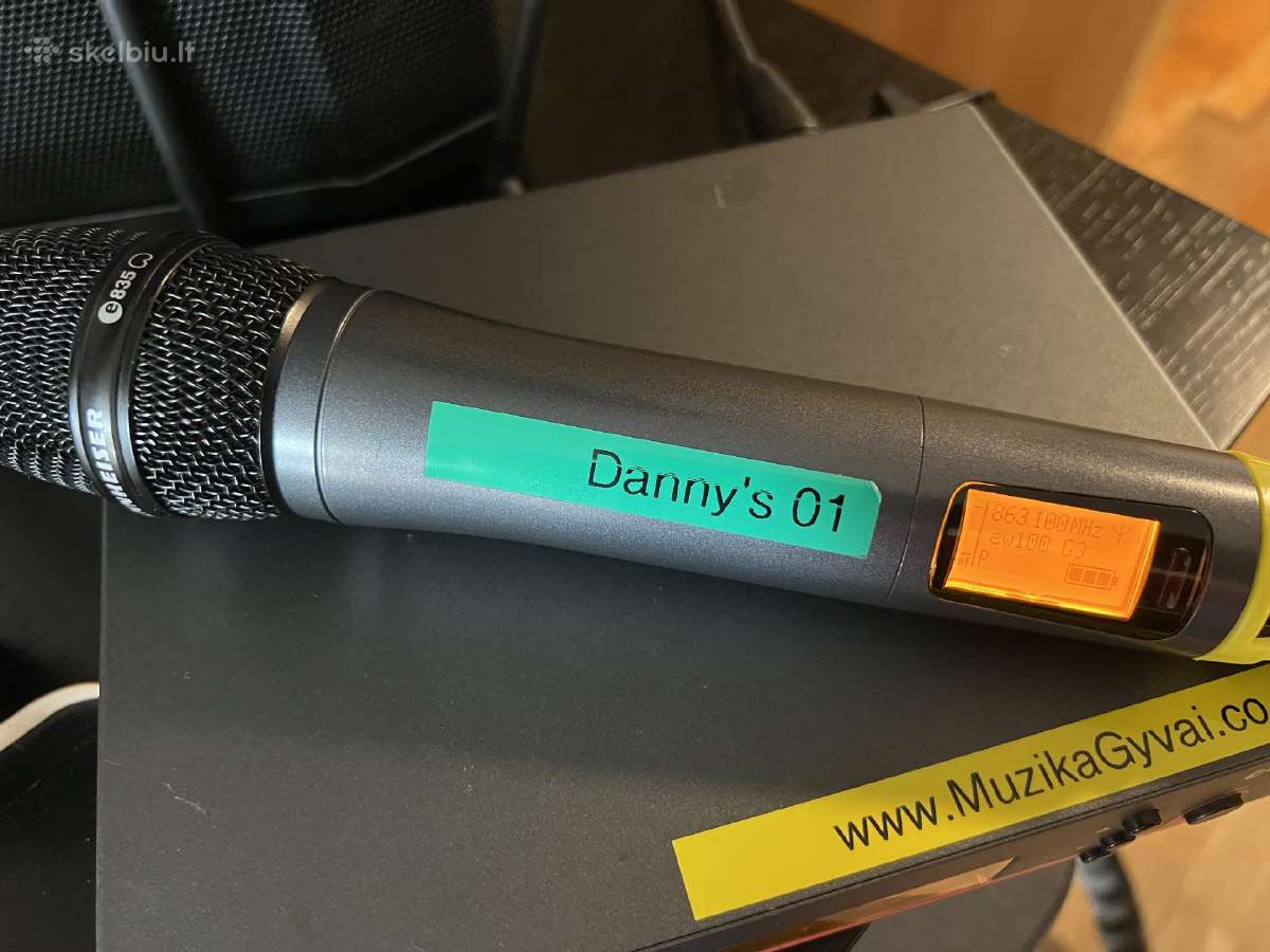 Sennheiser Ew100 G3 belaidis mikrofonas - nuotraukos Nr. 3