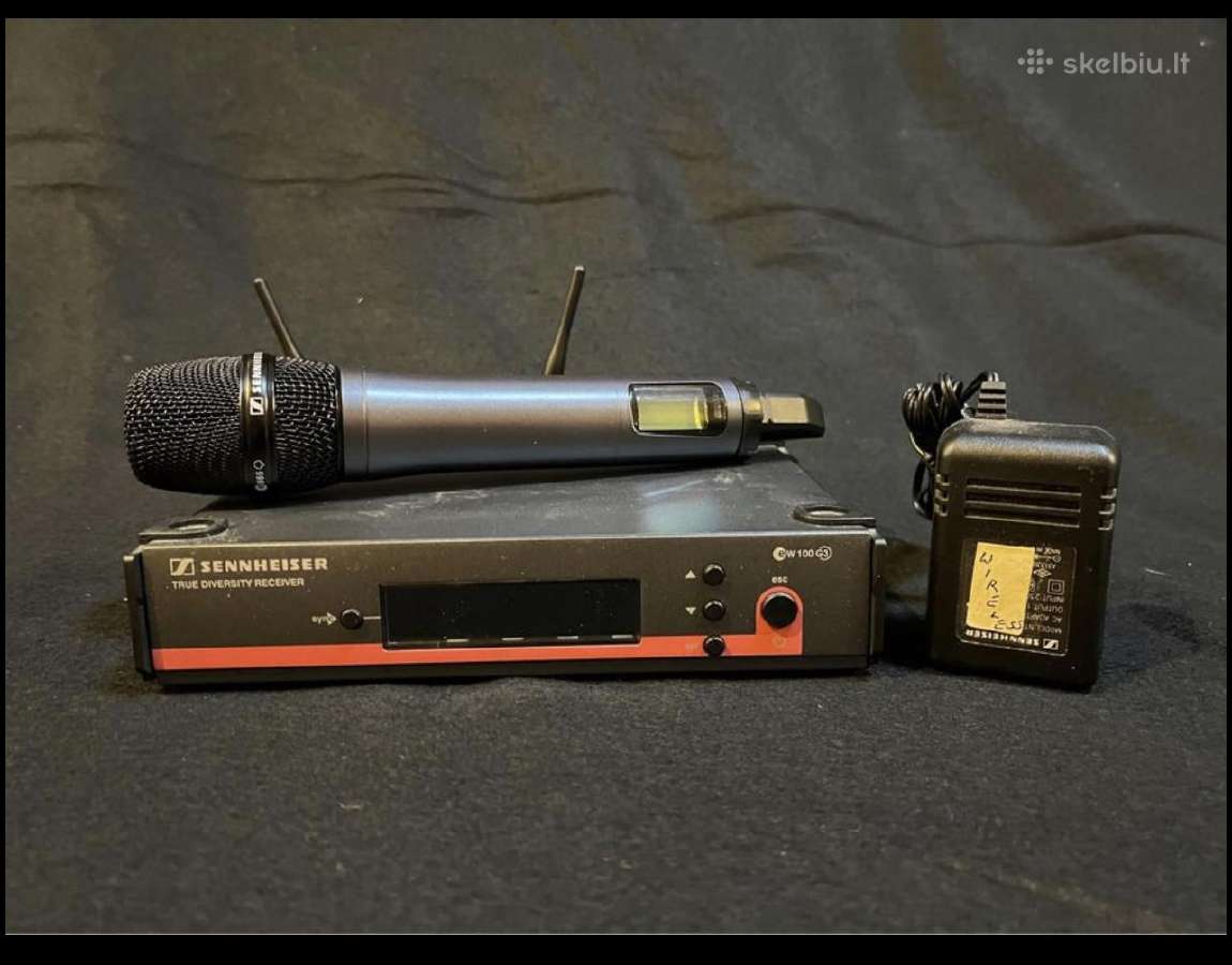 Sennheiser Ew100 G3 belaidis mikrofonas - nuotraukos Nr. 6