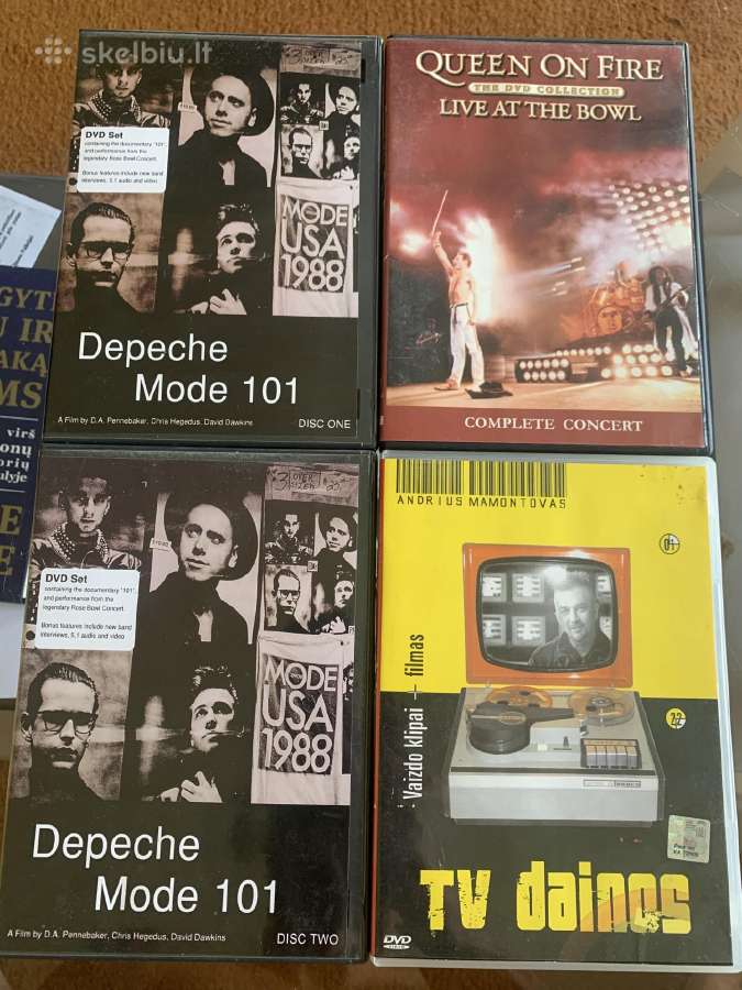 Dvd muzikos irasai